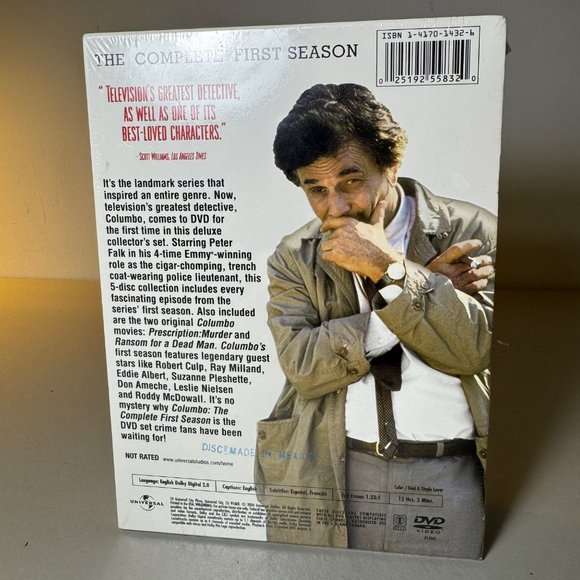 COLUMBO Season 1 Entire Collection '71 (BRAND NEW IN PACKAGE) - Picture 3 of 6
